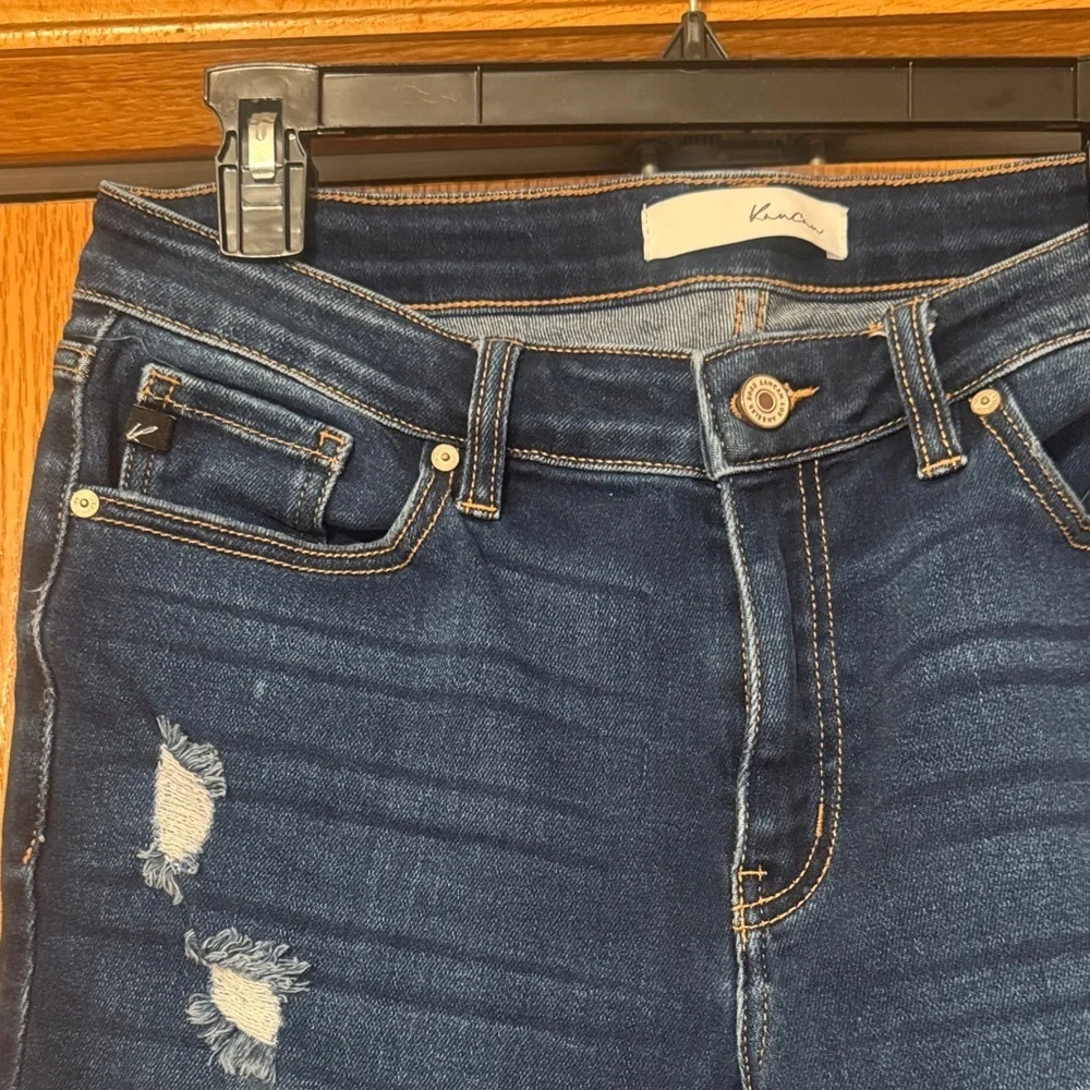 Kancan Dark Blue Women's Jeans - Picture 2 of 5